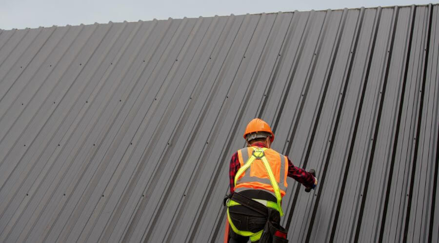 Professional metal roof installation services in Clarksville, VA
